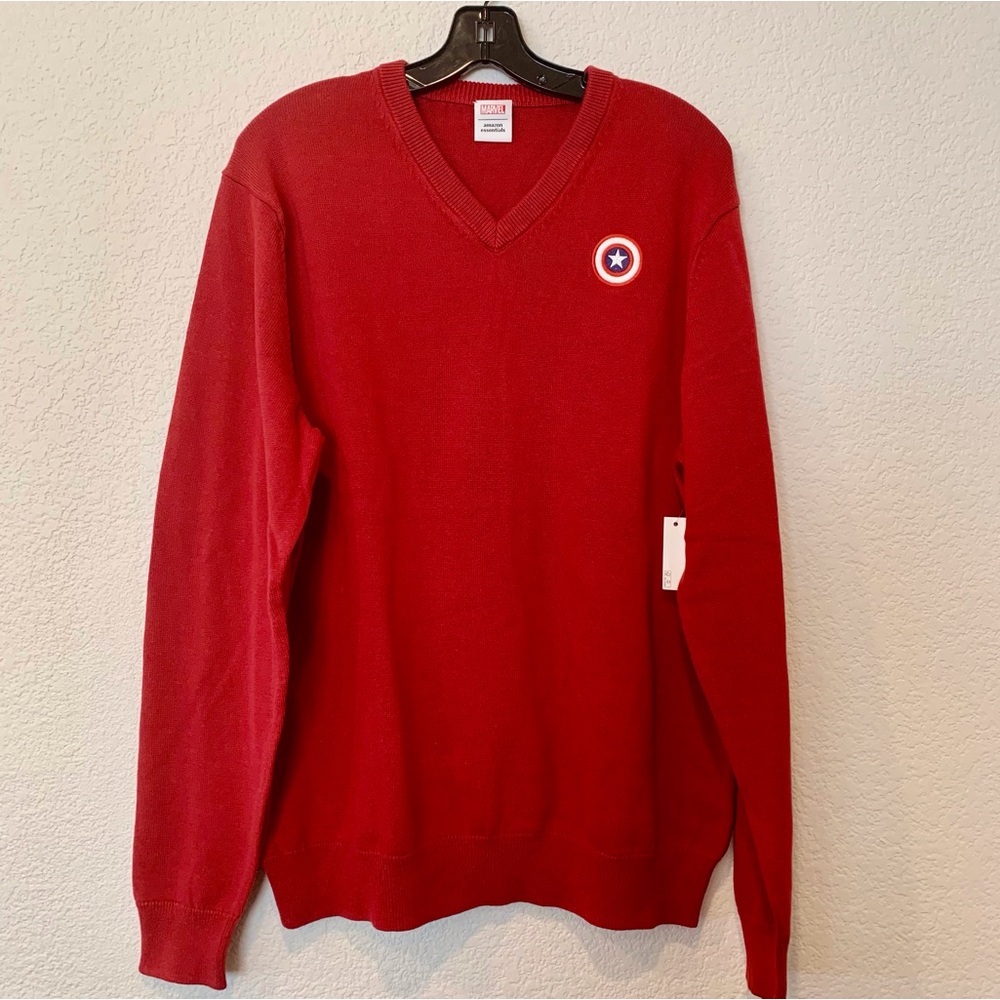 NWT Marvel Captain America Sweater